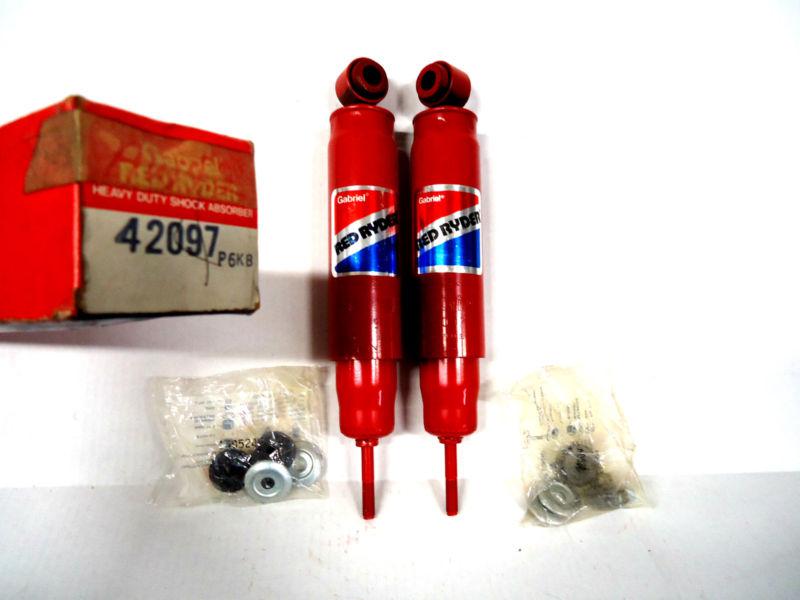 1969-74 datsun-toyota; gabriel red ryder rear shocks