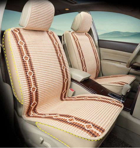 High grade 5 seat car seat cushion summer seat cover 6pcs/set for all car beige