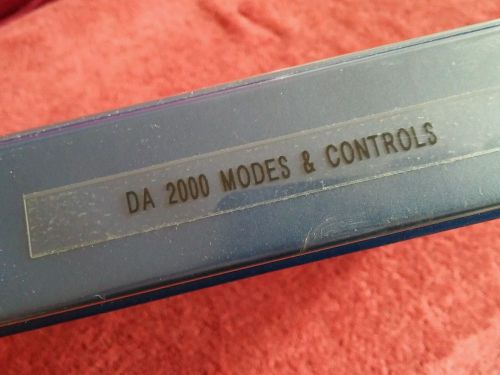 Modes &amp; controls for da falcon 2000 manual from 1995 rev a - 281 pages