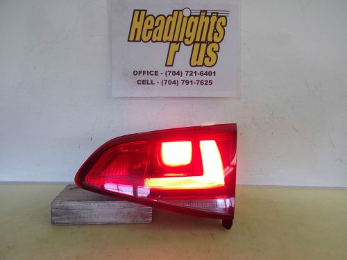 2015 2016 volkswagen golf rh passenger lid gate mounted led tail light oem 71