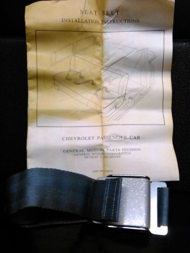1956 chevrolet seat belt n.o.s. never used!  instructions and hardware included