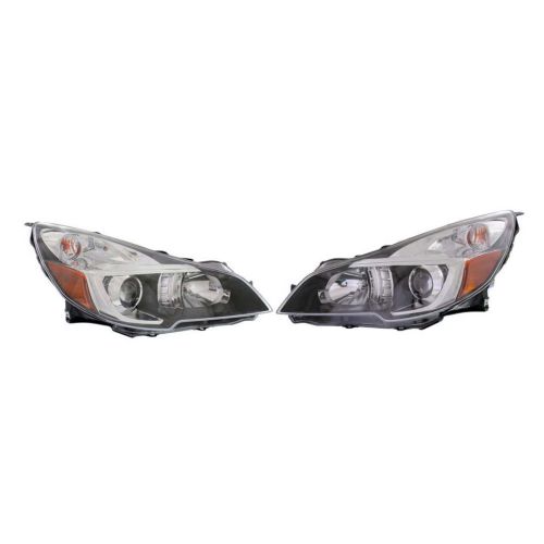 New set of 2 left &amp; right side headlamp assembly fits subaru legacy