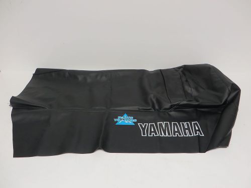 Nos yamaha seat cover white trim black et410 enticer ii 92 93 94 95 00 01