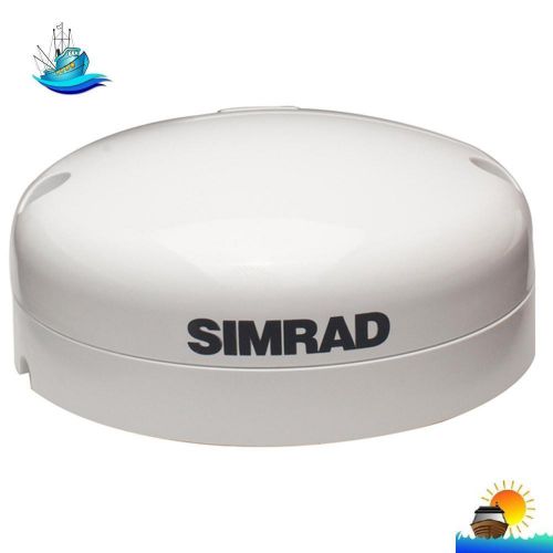 Simrad rugged/fast gs25 high-sensitivity gps/glonass antenna: built in compass
