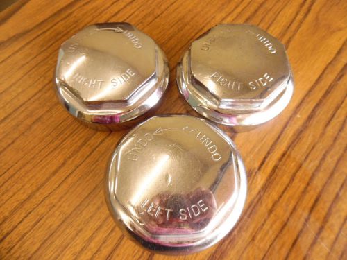 Mg mgb wire wheel centercap  hup cap cover ab2670 set of (3)