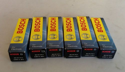New set of 6 porsche 997 996 987 bosch spark plugs 99917022390 fgr-5-kqe0