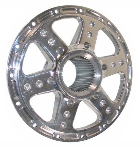 Keizer aluminum sprint car rear wheel center,hub,42 spline,maxim,xxx,polished