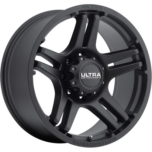 18x9 black ultra bully 264 8x6.5 +12 wheels open country mt 33x12.50r18lt tires