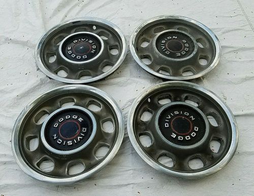 1969 dodge monaco polara 15&#034; hubcaps