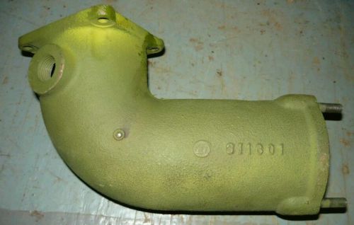 Omc  380447 311301 exhaust elbow riser vintage 1967-71 153ci 120hp 2.5 l **new**