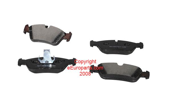 New axxis deluxe bmw disc brake pad set - front 450558ed