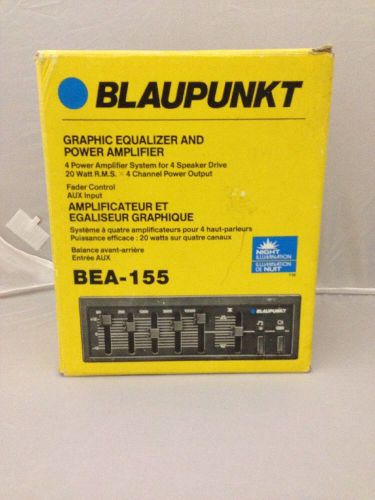 Nos blaupunkt bea-155 graphic equalizer amplifier 20w x4