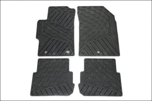 New genuine oem gm accessory front &amp; rear all-weather floor mats 2013-2015 spark