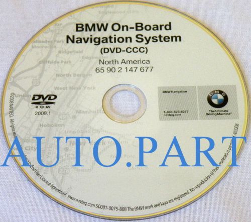 Genuine oem bmw navigation dvd map update 677 gps mapping cd software see list