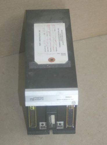 Foster di681 database interface unit with 805a0581 card