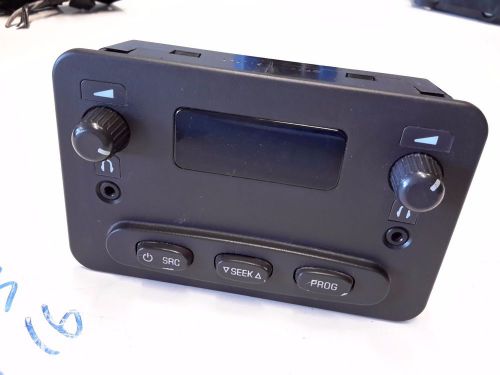 Rear audio radio console control switch &amp; jacks 15850810 oem hummer h2 2003-07