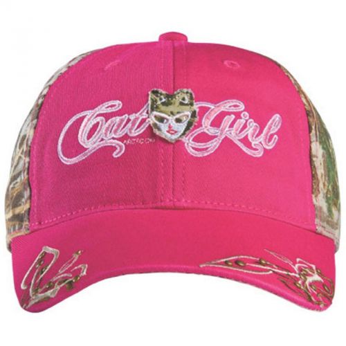 Arctic cat women&#039;s studded cat girl cotton hat bill cap - pink camo - 5233-135