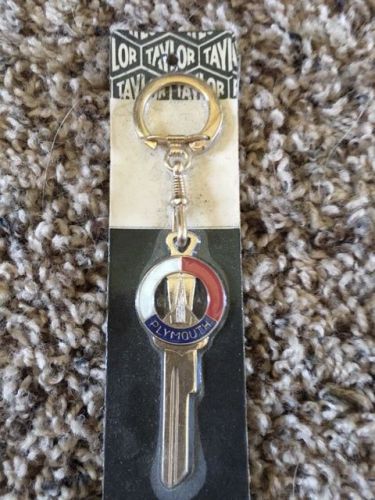 Vintage plymouth crest key blank