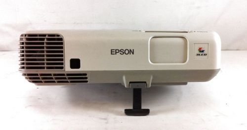 Epson powerlite 99 tri-lcd projector rs-232c, 720, 1080, hd. only 54 bulb hrs!