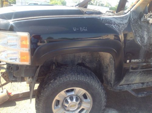 2008 chevrolet silverado 3500 v8 6.6l crew cab front left fender with flares