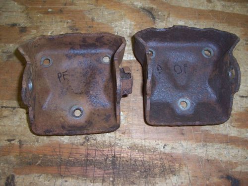 1973-1987 chevrolet gmc small block motor engine mount bracket pair set parts