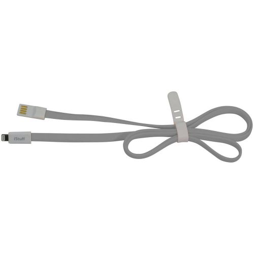 Nippon  ifua-3lgt-gy istuff lightning to usb cable audio/video/telephone gray
