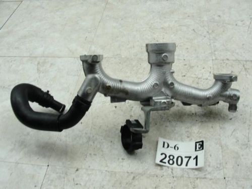 2007 08 g35 thermostat housing water coolant pipe temperature sensor tube oem