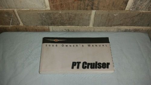 **** nice oem 1996 chrysler pt cruiser owners manual book