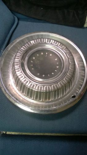 Vintage 1969 plymouth fury 15&#034; hubcaps set of 4 very good condition