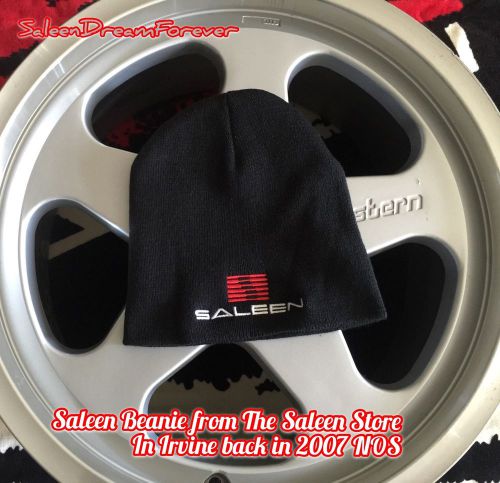 Saleen store beanie cap hat s281 mustang ford s331 pj shelby cobra