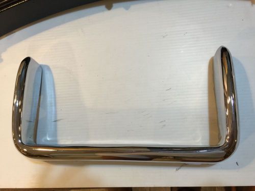 1957 cadillac eldorado front bumper licence plate frame oem  original