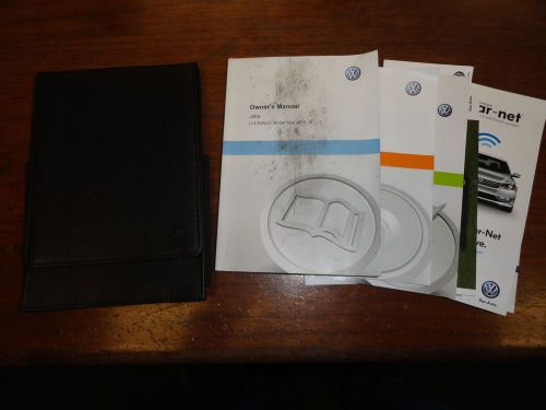2015 vw jetta factory owner’s manual set &amp; case free shipping