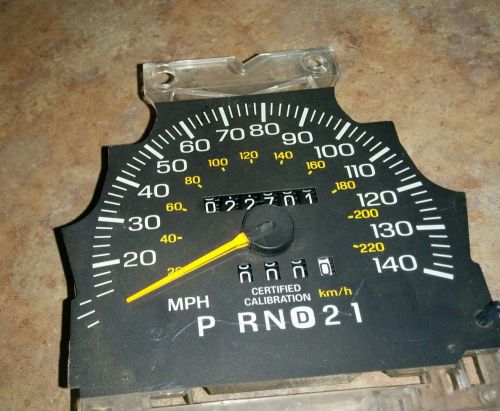 Ford speedometer