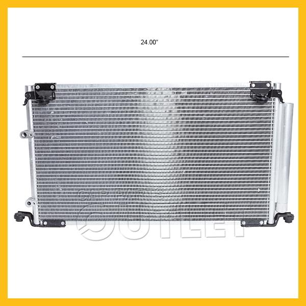 00-04 toyota avalon air conditioning condenser to3030101 drier tank new ac 4968