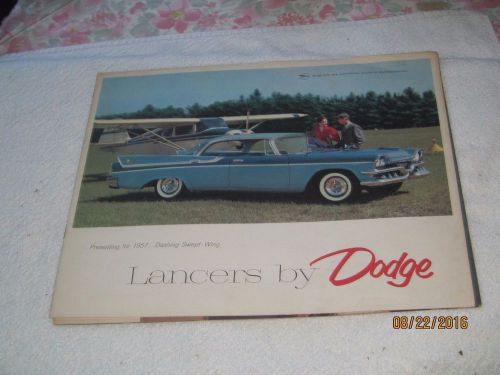 Nos 1957 dodge sales brochure