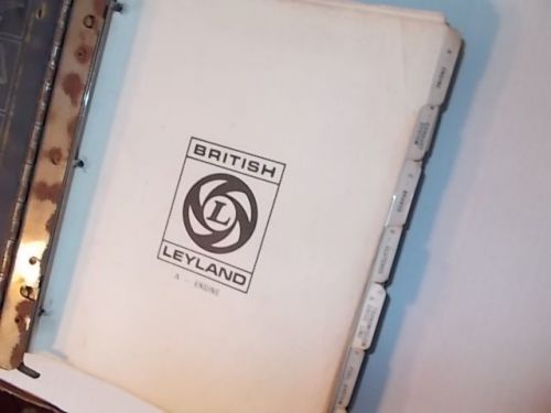 Triumph british leyland catalog and lucas parts catalogs 1948-1970 tr4 tr250 tr6