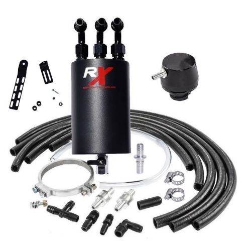 The rx by mcnally 32 oz oil catch can &amp; sensor adaptor for 2015+ 2.7l f150 eco