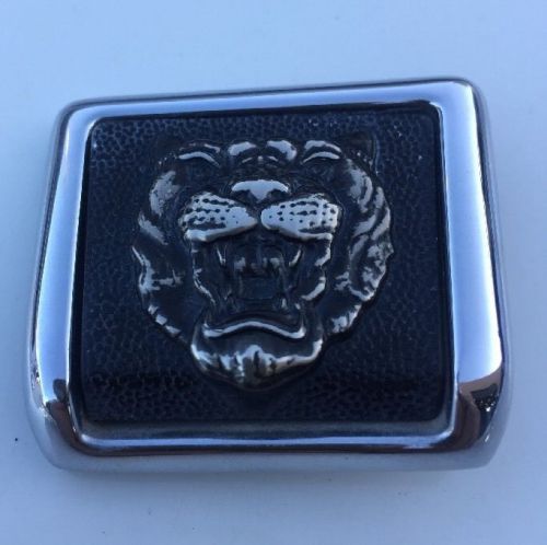 Genuine original jaguar xj6 front grille emblem fits models 1988-1994