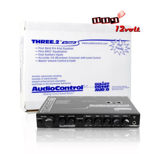 AudioControl Three.2 In-Dash Pre-Amp Equalizer with Dual Auxiliary Inputs, US $185.95, image 1