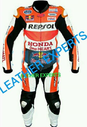 Honda repsol motogp( marc marquez 2015) motorbike/motorcycle leather suit