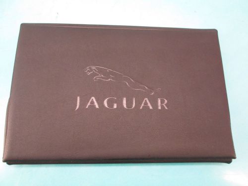 Jaguar xj8 owners manual select edition book factory original oem 2004