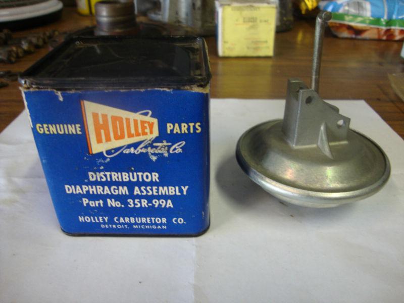 Holley load-o-matic distributor diaphragm nos p/n 35r-99a 49-56 ford