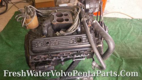 Volvo penta v8 5.7l gi marine 350 engine / motor 364 hours bowtie intake 160 lbs