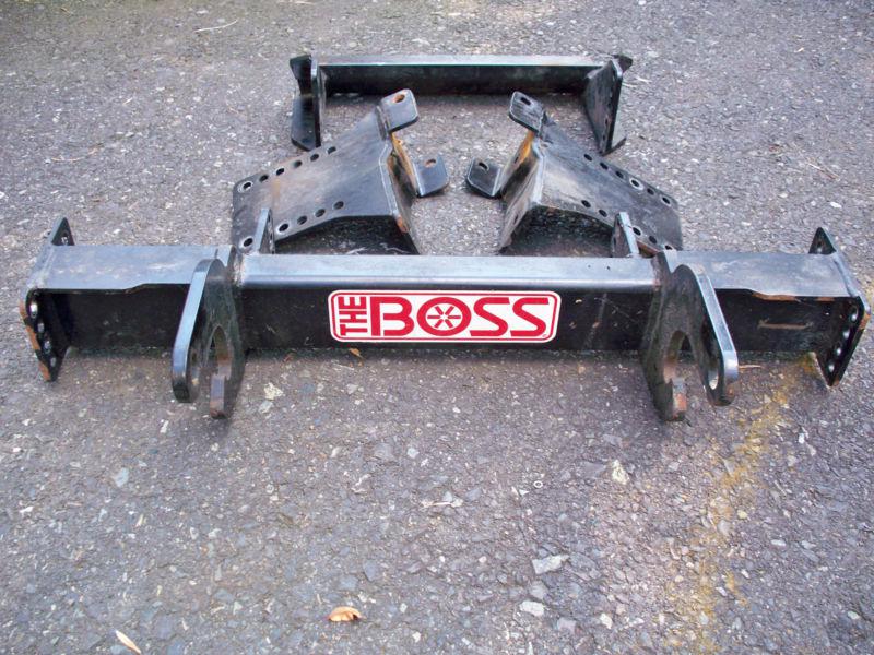 Used boss lta4766 snowplow mount snow plow