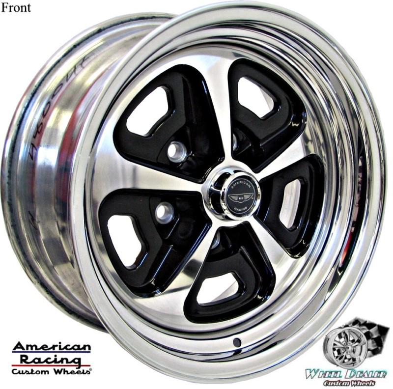 15x7-15x8 american racing magnum vn500 wheels for chevy camaro 1976 1977 1978
