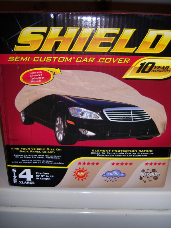 Shield car cover  style rsd-4    size xlarge    75% off  original list