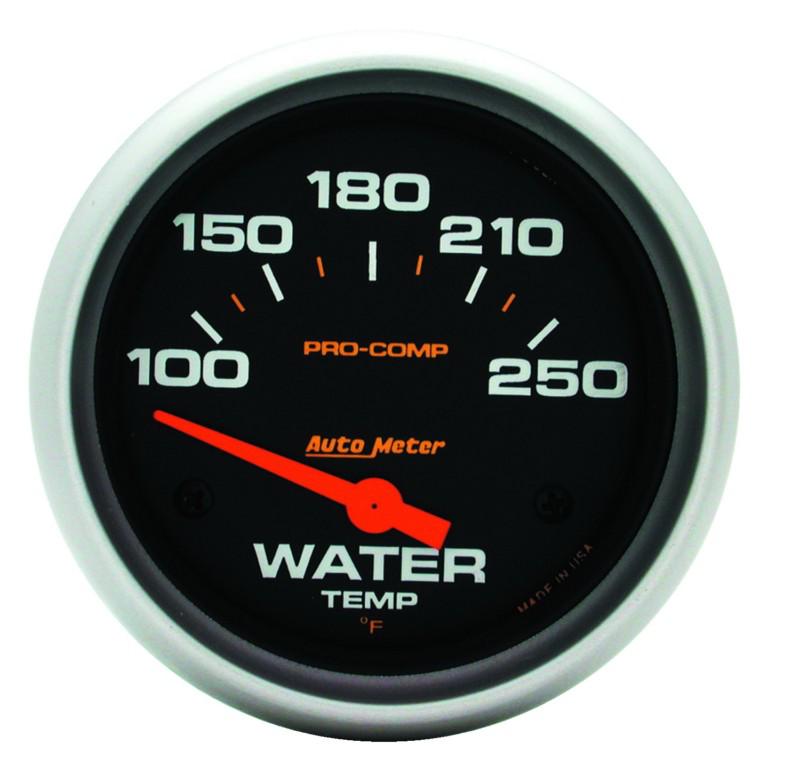 Auto meter 5437 pro-comp; electric water temperature gauge