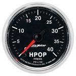 Autometer gs series-2-1/16" hpop pressure 19-07 ford 7.3l/6.0l  0-4000 psi 3896