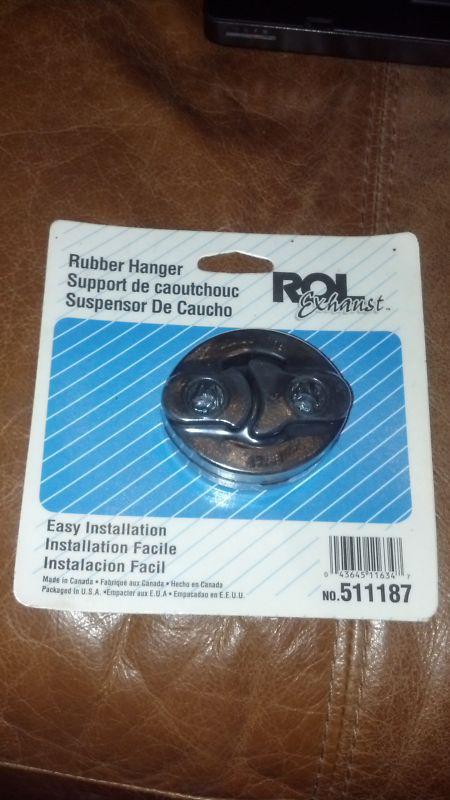  new rol exhaust rubber insulator hanger  