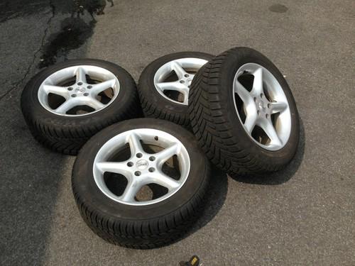 Sport edition f5 rims wheels dunlop winter sport tires 16" pickup only